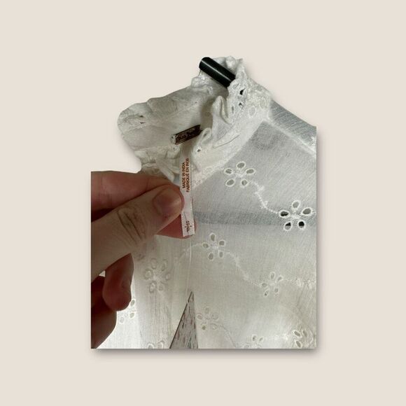 Revolve Free People Letters to Juliet Top in Ivory Size Small NWT - Picture 5 of 7